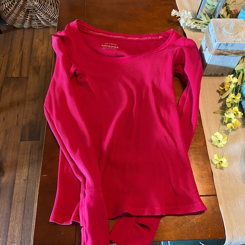 Pink Long Sleeve Shirt